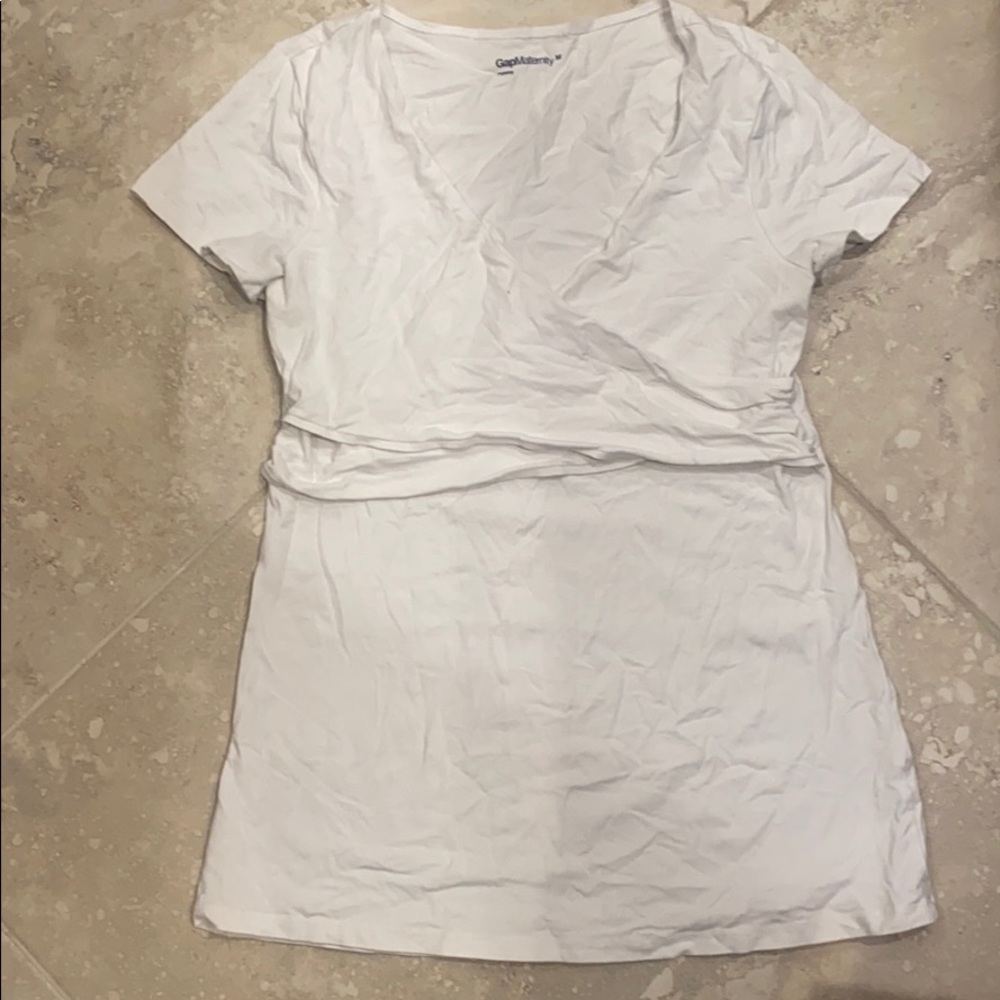 Two maternity tops